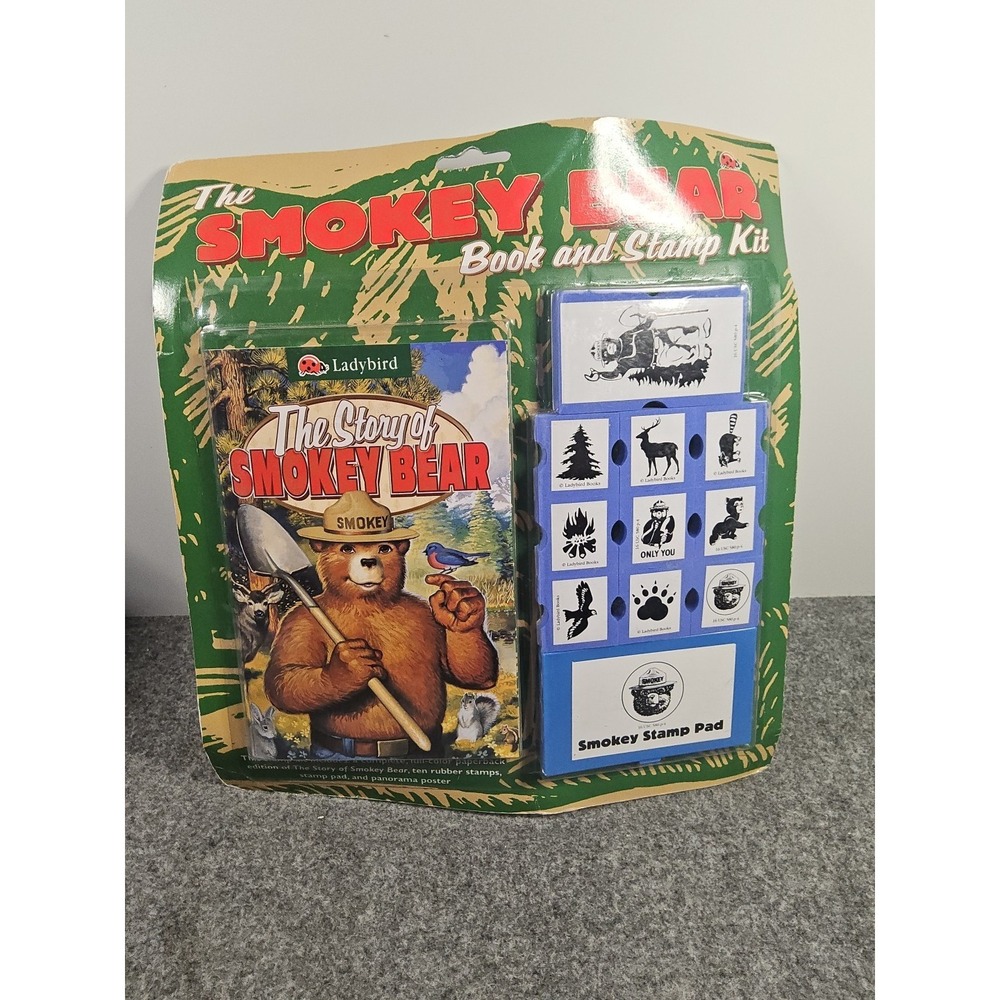 Damaged Packaging Smokey The Bear Book And Stamp Kit